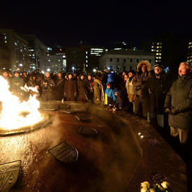 Vigil on Parliament Hill
