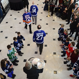 Retour au bercail de la coupe Stanley 