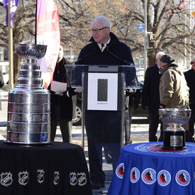 Groundbreaking of the Lord Stanley Monument