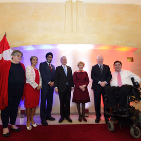 Unveiling of Vimy Commemorative Stamps