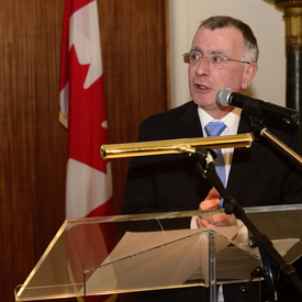 Unveiling of Vimy Commemorative Stamps