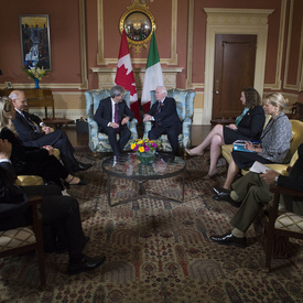 Meeting with the Prime Minister of Italy