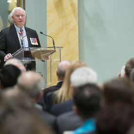 Presentation of the Medal for Volunteers