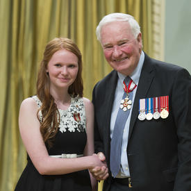 Presentation of the Medal for Volunteers