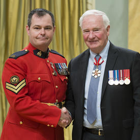Presentation of the Medal for Volunteers