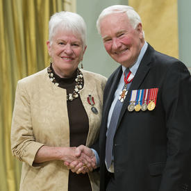 Presentation of the Medal for Volunteers