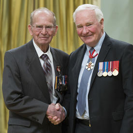 Presentation of the Medal for Volunteers