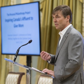 Conférence du gouverneur général sur la générosité 