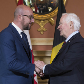 Rencontre avec le premier ministre du Royaume de Belgique 