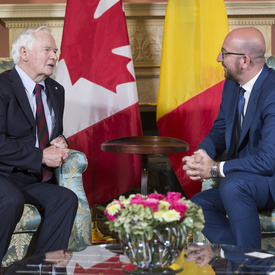 Meeting with the Prime Minister of the Kingdom of Belgium