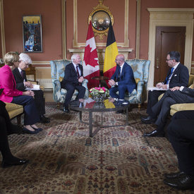 Meeting with the Prime Minister of the Kingdom of Belgium