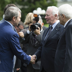 Visite d'État du président de l'Italie