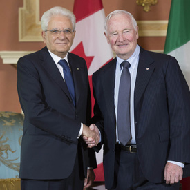 Visite d'État du président de l'Italie