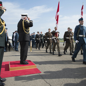 Farewell Military Parade