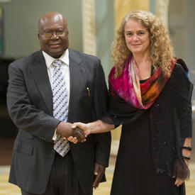 Présentation de lettres de créance à Rideau Hall