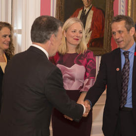 Visite d'État du président de Colombie