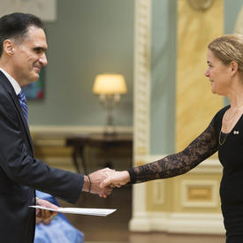 Presentation of Letters of Credence at Rideau Hall