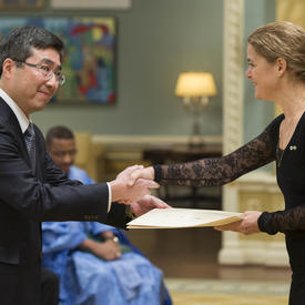 Presentation of Letters of Credence at Rideau Hall