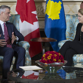 Meeting with the President of Kosovo