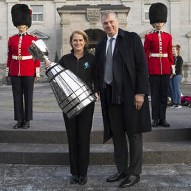 Grey Cup at Rideau Hall
