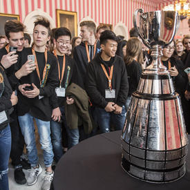 Grey Cup at Rideau Hall