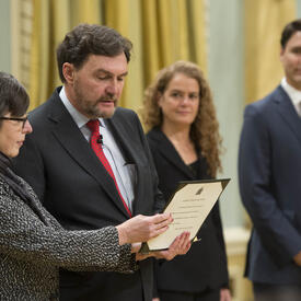 Swearing-In Ceremony of Chief Justice of Canada