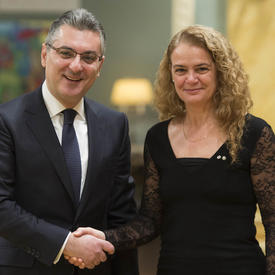 Présentation de lettres de créance