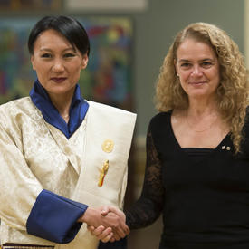 Présentation de lettres de créance