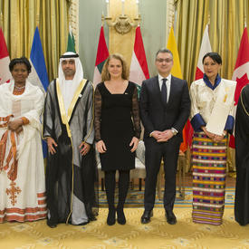 Présentation de lettres de créance