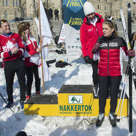 Cross-Country Ski Event on Parliament Hill	