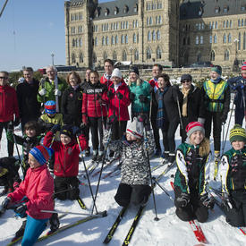 Cross-Country Ski Event on Parliament Hill	