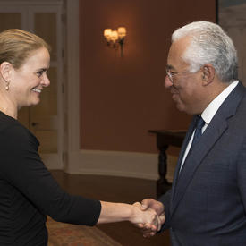 Meeting with the Prime Minister of Portugal