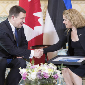Meeting with Prime Minister of Estonia