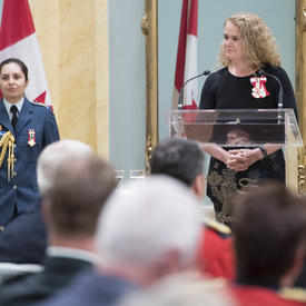 Présentation de distinctions honorifiques