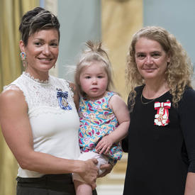 Présentation de distinctions honorifiques