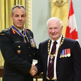 Cérémonie d’investiture de l’Ordre du mérite militaire