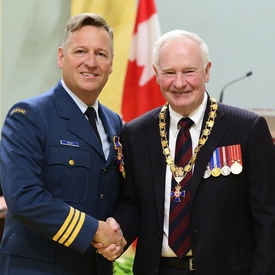 Cérémonie d’investiture de l’Ordre du mérite militaire