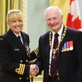 Cérémonie d’investiture de l’Ordre du mérite militaire