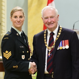 Cérémonie d’investiture de l’Ordre du mérite militaire