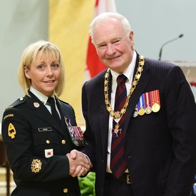 Cérémonie d’investiture de l’Ordre du mérite militaire