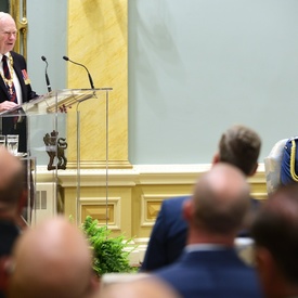 Cérémonie d’investiture de l’Ordre du mérite militaire