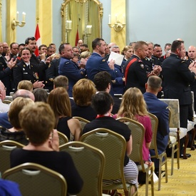 Cérémonie d’investiture de l’Ordre du mérite militaire