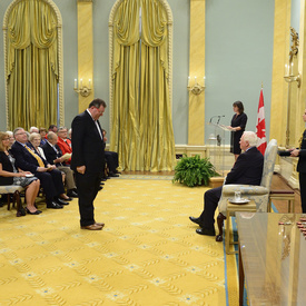 Presentation of the Medal for Volunteers