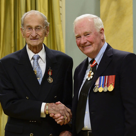 Presentation of the Medal for Volunteers