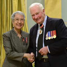 Presentation of the Medal for Volunteers
