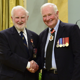 Presentation of the Medal for Volunteers