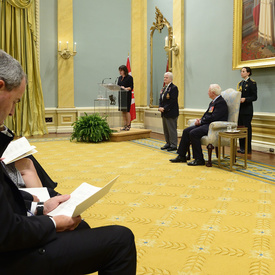Presentation of the Medal for Volunteers