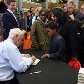 Conversation and Book-Signing with the Governor General 