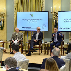 Conférence du gouverneur général sur les commotins cérébrales dans le sport