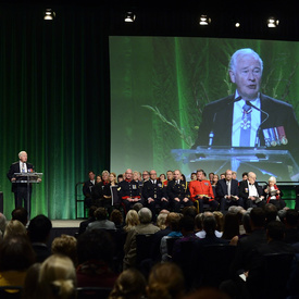 Presentation of Honours in Edmonton